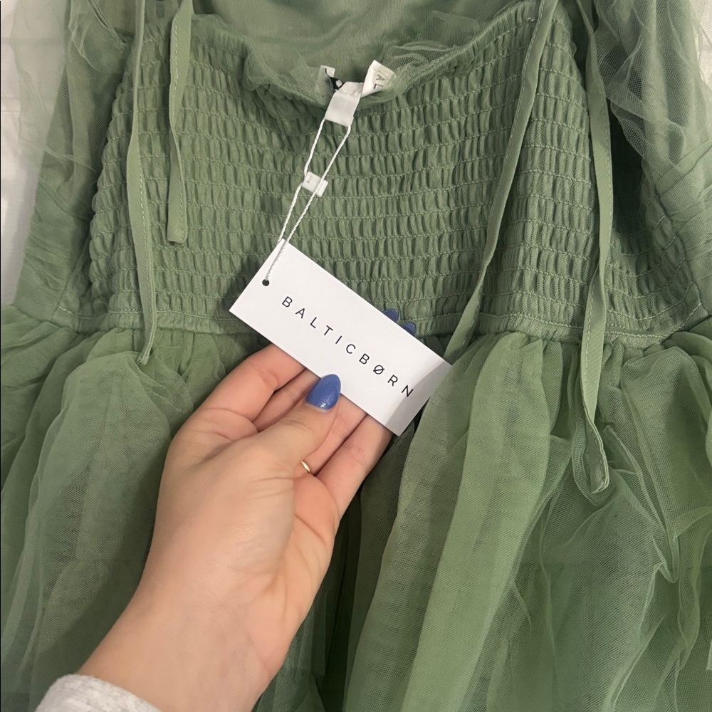 Baltic Born Sage Green Dress (NEVER WORN) - Picture 6 of 7